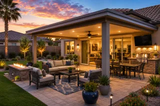 The Best Patio Cover Designs for Gilbert Backyards