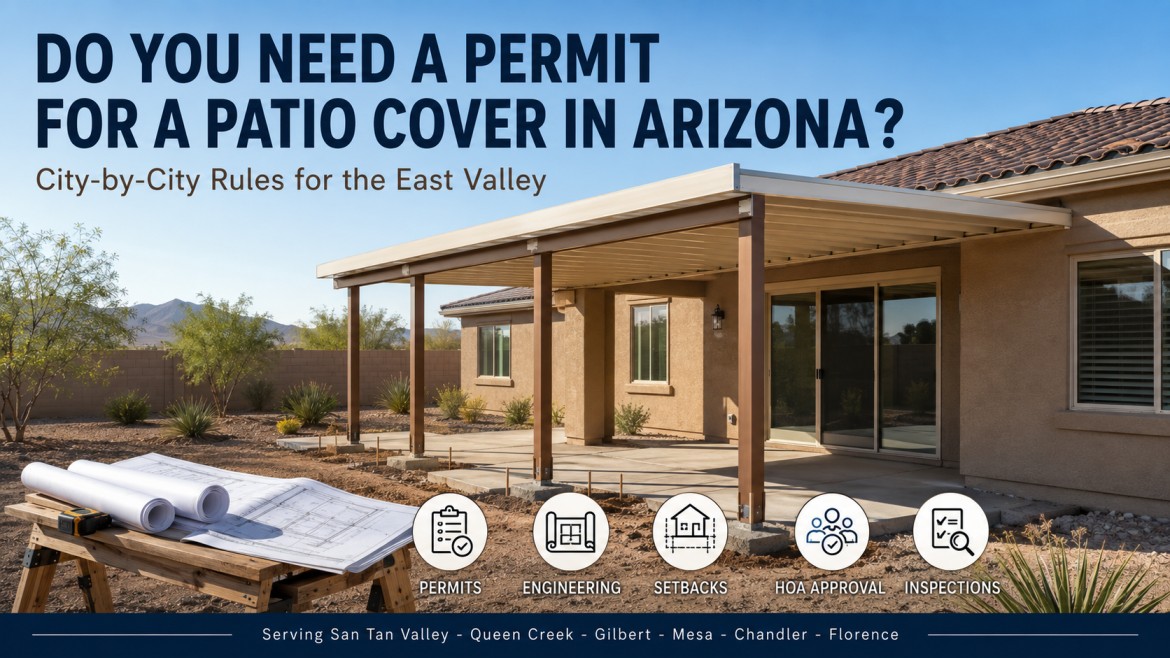 Do You Need a Permit for a Patio Cover in Arizona?