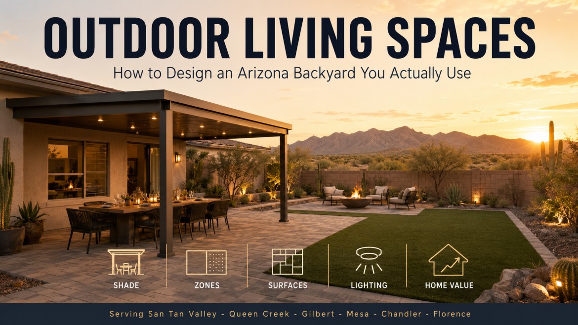 Outdoor Living Spaces in Arizona | Backyard Design