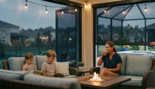 Beat the Florida Sun: UV Protection, Solar Shading, and Privacy with Motorized Screens