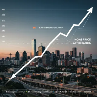 Job Growth vs. Home Prices: A 10-Year DFW Correlation Study | Refind Realty DFW