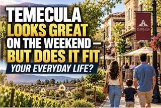 Temecula Looks Great on the Weekend — But Does It Fit Your Everyday Life?