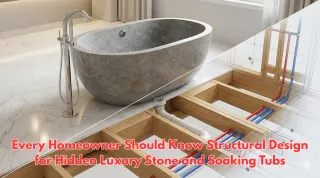 Every Homeowner Should Know Structural Design for Hidden Luxury Stone and Soaking Tubs