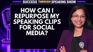How to Repurpose Your Speaking Clips for Social Media