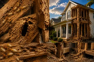 How Much Damage Can Termites Cause Before Detection?
