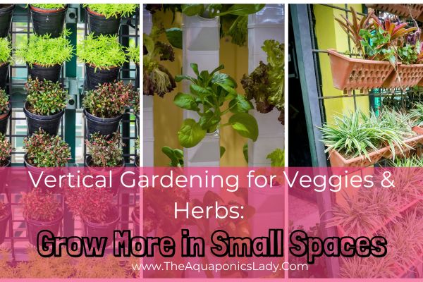 Vertical Gardening for Veggies & Herbs: Grow More in Small Spaces