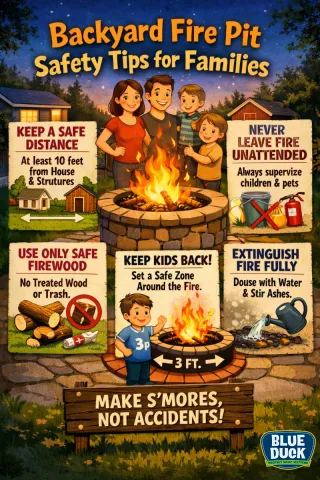 Backyard Fire Pit Safety Tips for Families