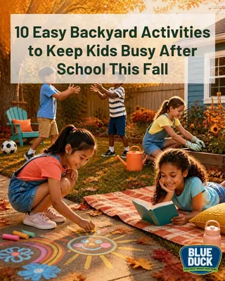 10 Easy Backyard Activities to Keep Kids Busy After School This Fall
