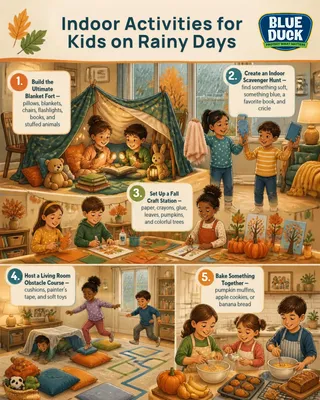 Rainy Fall Day? 15 Indoor Activities for Indianapolis Kids