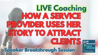 How a Web Designer can Use Her Story to Impact and Attract Clients [Speaker Breakthrough Sessions | Ep 413