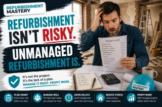 Refurbishment Management Tips to Reduce Project Risk