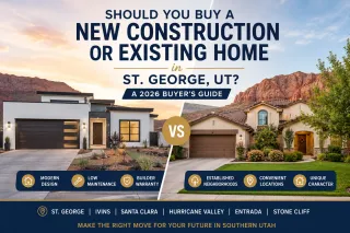 Should You Buy a New Construction or Existing Home in St. George, UT? A 2026 Buyer's Guide