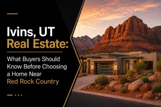 Ivins, UT Real Estate: What Buyers Should Know Before Choosing a Home Near Red Rock Country