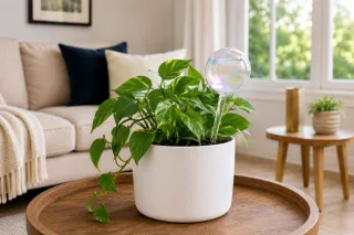 Honest Review: Bvrbaory Iridescent Self-Watering Globes — I Keep People Alive for a Living. Plants Are a Different Story.
