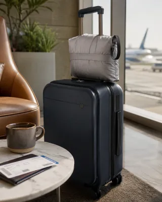 Honest Review: Purple Harmony Anywhere Travel Carry Case — Because Hotel Pillows Were Not Cutting It for Either of Us