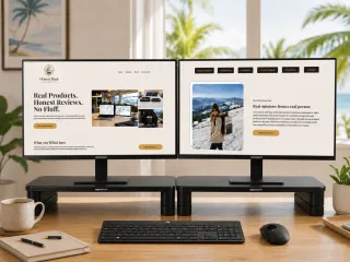 Honest Review: KOORUI 22 Inch Monitor — Why Dual Screens Changed Everything About How I Work