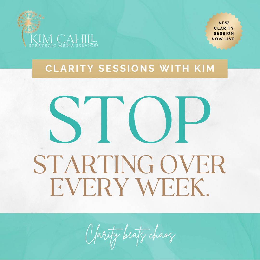 Clarity Tip: Stop Starting Over Every Week