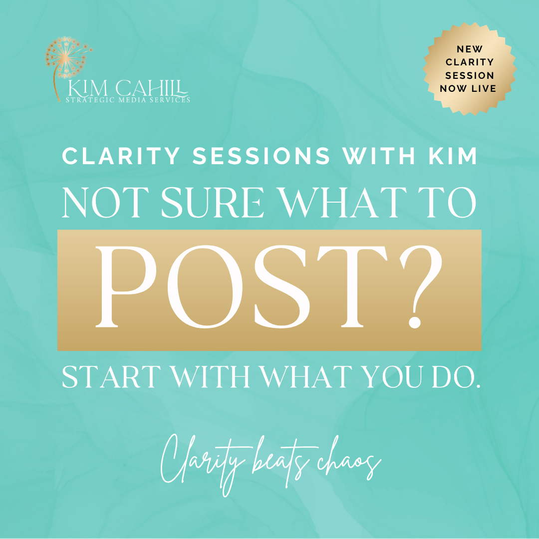 Clarity Tip: If You Don’t Know What to Post, Start Here
