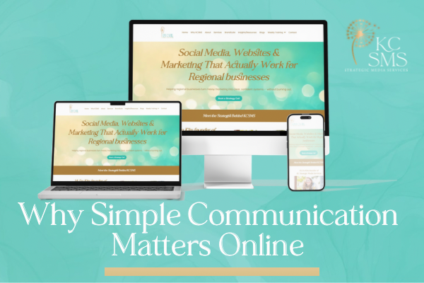 Why Simple Communication Matters Online