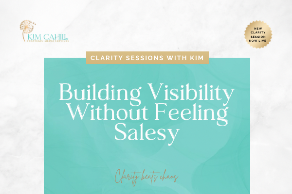 Building Visibility Without Feeling Salesy