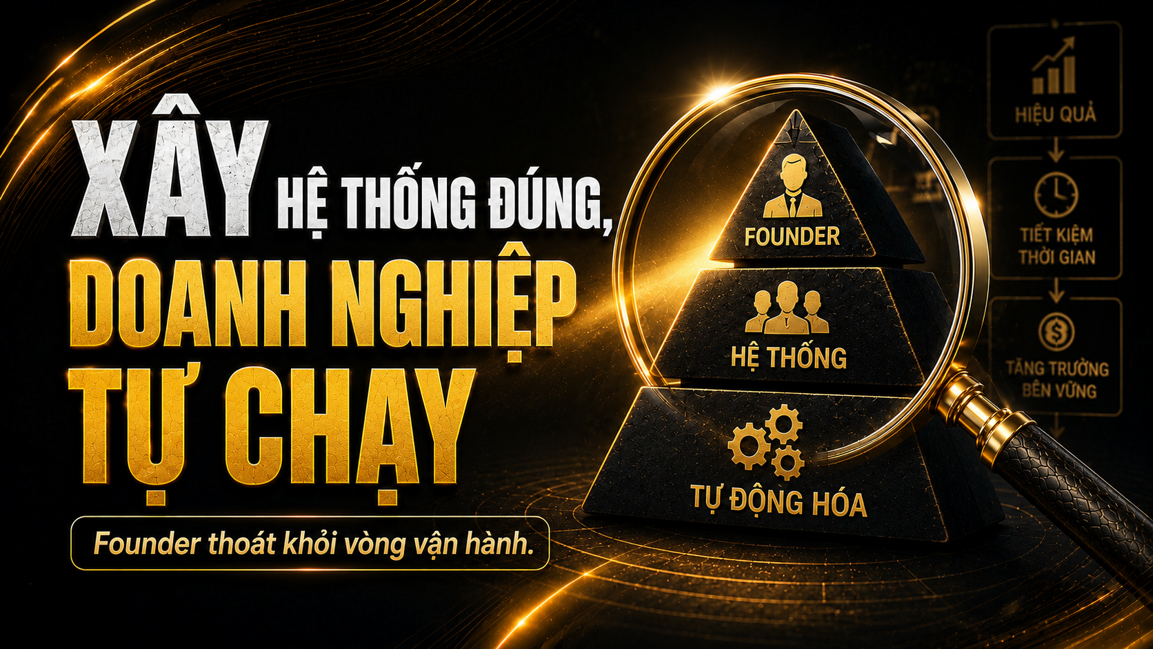 Tái Cấu Trúc Doanh Nghiệp: Đừng Xây Hệ Thống Sai Thứ Tự