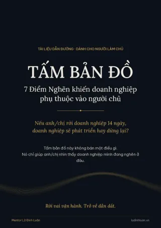 Bài kiểm tra 14 ngày cho mọi chủ doanh nghiệp