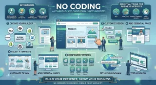 How to Create a Business Website Without Coding