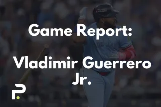 Vladimir Guerrero Jr. Game Report - Game 6 World Series 10/31/2025 vs. Dodgers