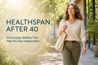 Healthspan After 40: 10 Abilities for Independence