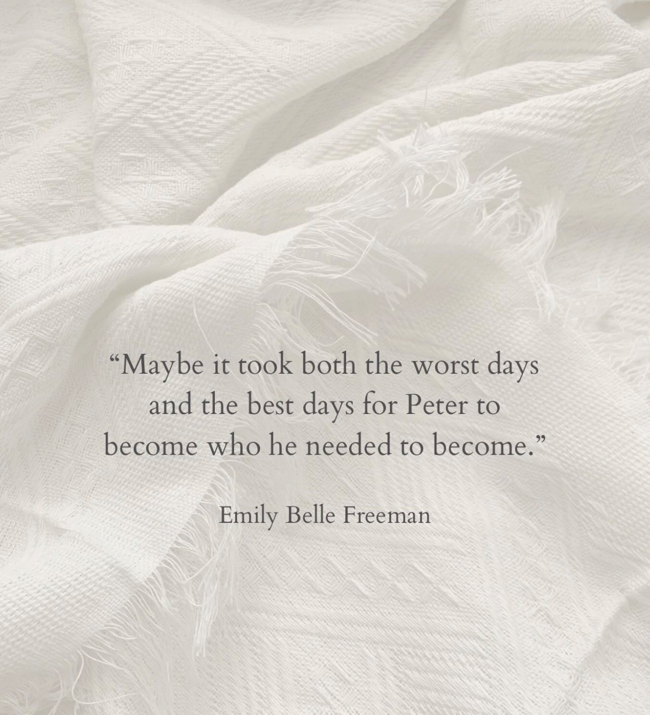 Both the Worst Days and the Best Days