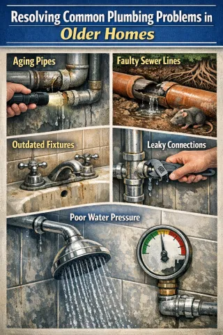Resolving Common Plumbing Problems in Older Homes