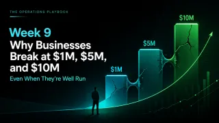 Week 9 - Why Businesses Break at $1M, $5M, and $10M