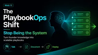Week 13 - The PlaybookOps Shift