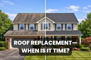 Roof Replacement, When Is It Time?