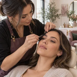 Brow shaping service