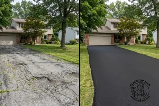 Asphalt Driveway Replacement vs Resurfacing: Which Does Your Property Need?