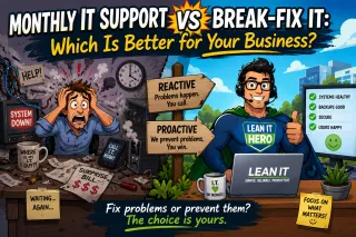 Monthly IT Support vs Break-Fix IT