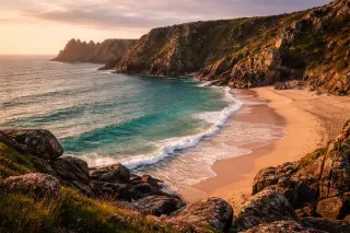 Porthcurno Beach (Nampara Cove)