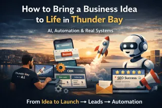 Start a Business in Thunder Bay | AI Tools, CRM & Automation