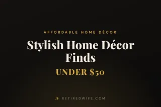 Stylish Home Décor Finds Under $50 