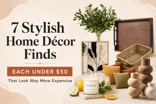 Stylish Home Décor Finds Each Under $50 