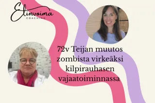 72v Teijan muutos zombista virkeäksi kilpirauhasen vajaatoiminnassa 