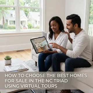 How to Choose the Best Homes for Sale in the NC Triad Using Virtual Tours