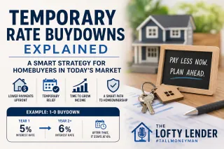 Temporary Rate Buydowns Explained | The Lofty Lender