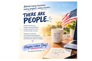 👷♀️ Happy Labor Day!