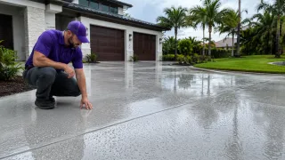 How to Protect Your Florida Driveway From Water Damage With ConcreteSaver