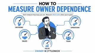 How to Measure Owner Dependence in Your Business