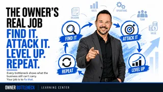 The Owner’s Real Job: Find It. Attack It. Level Up. Repeat.