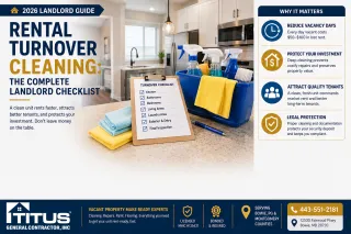 Rental Turnover Cleaning: The Complete Landlord Checklist (2026 Guide)