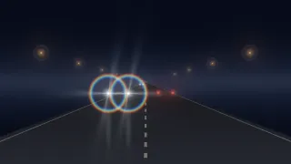 Halos and Glare When Driving at Night: What Causes Them